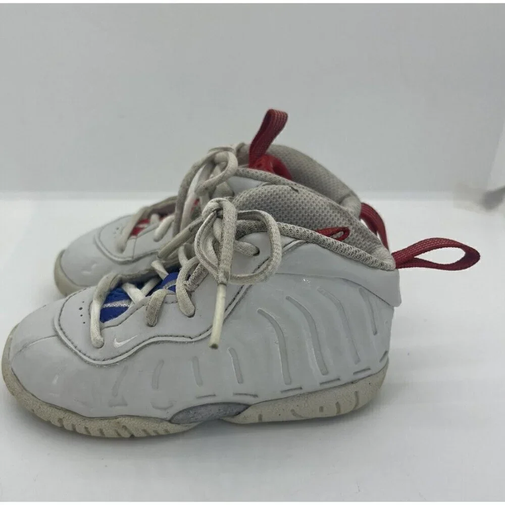 Nike Little Posite One (TD) Shoes Photon Dust/Silver DJ4026 001 Toddlers Sz 6C